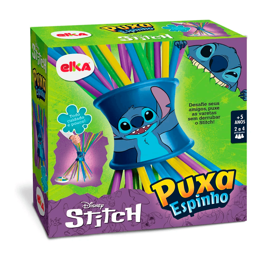 Jogo Puxa Espinho Stitch - Elka